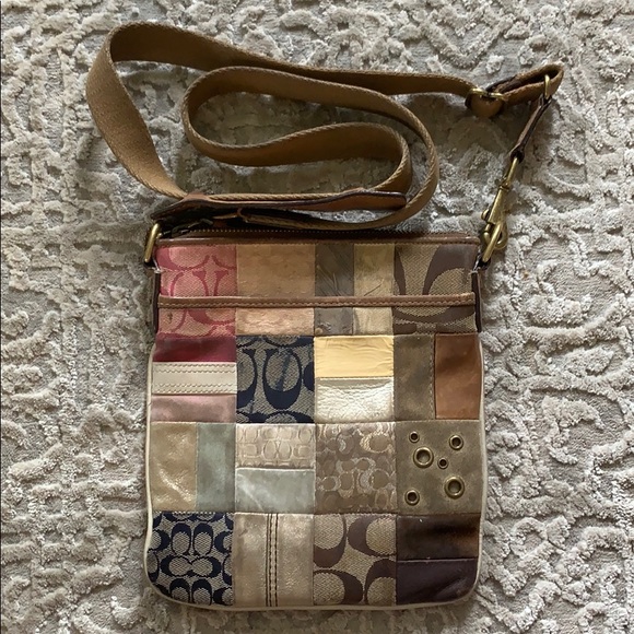 Coach Handbags - Authentic Coach Patterned Crossbody Coach Handbags - Authentic Coach Patterned Crossbody